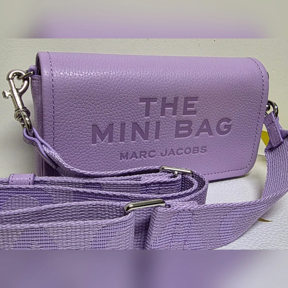 MARC JACOBS The Mini Bag Crossbody/Clutch NWT All Inclusive - Picture 6 of 16